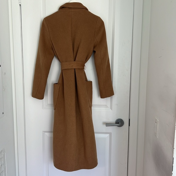 Topshop brown coat - size US 4 - Picture 5 of 16